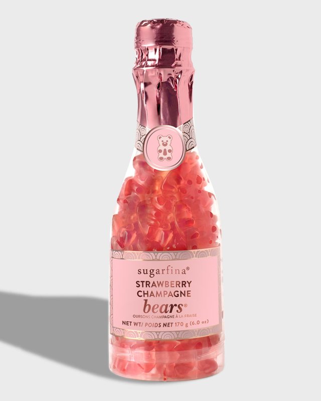 Strawberry Champagne Bears - Celebration Bottle