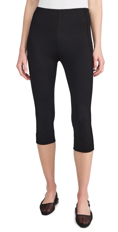 rag & bone Simone Ponte Capris Black