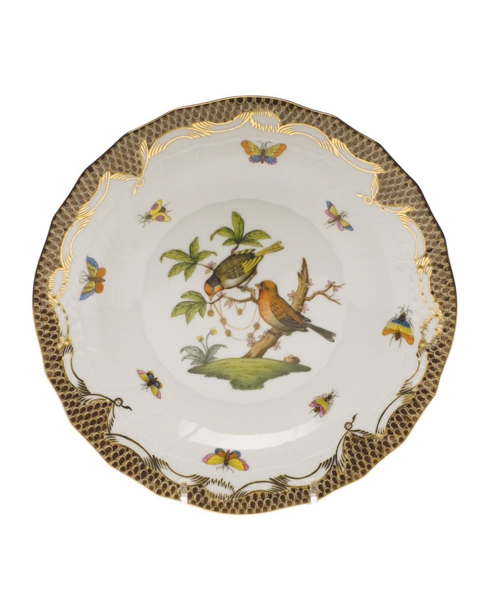 Rothschild Bird Dessert Plate - Motif 10