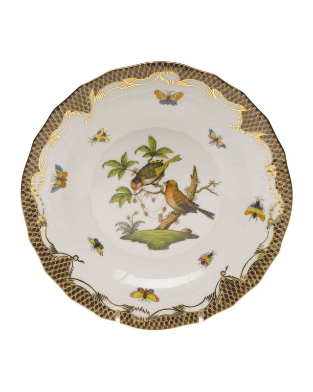Rothschild Bird Dessert Plate - Motif 10