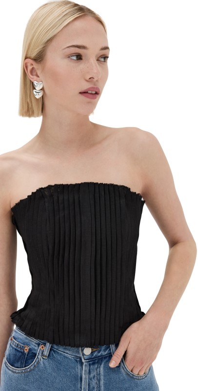 STAUD Parma Top Black
