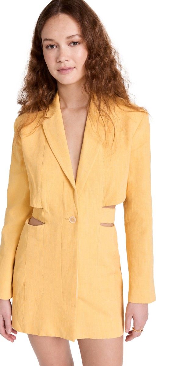 Jacquemus La Robe Bari Yellow