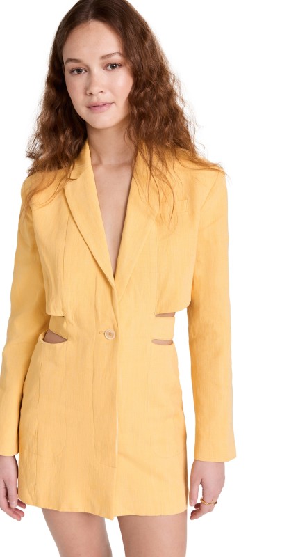 Jacquemus La Robe Bari Yellow