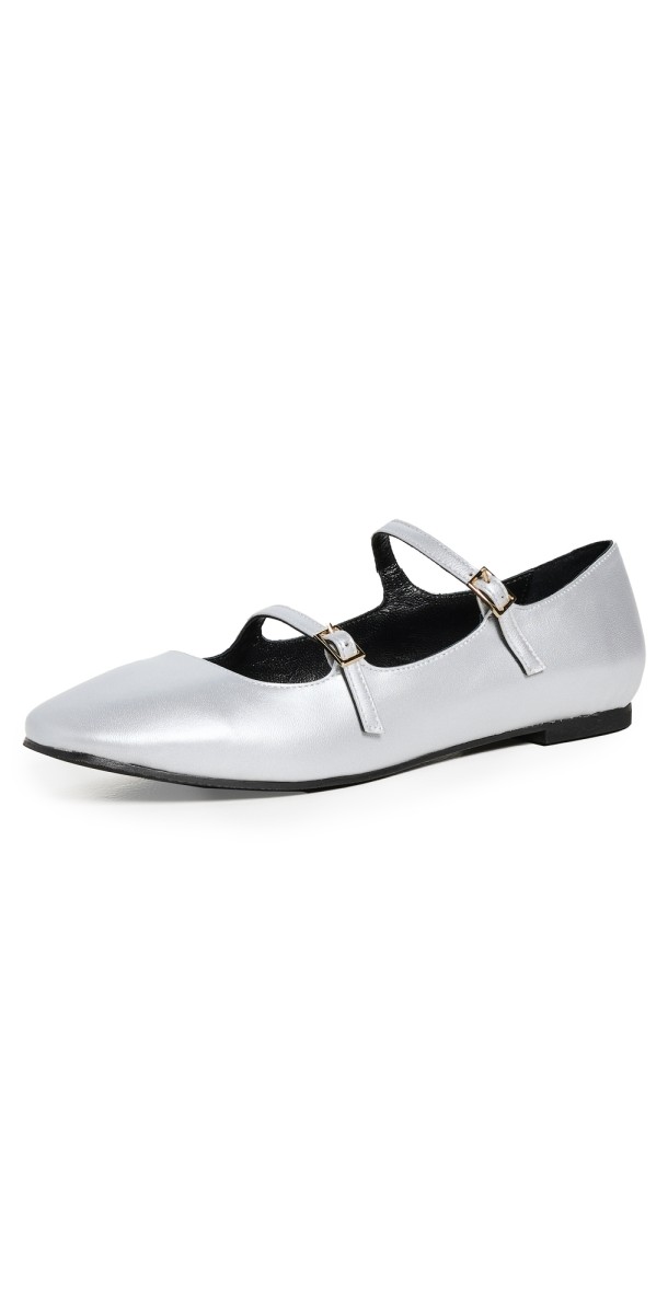 MANU Atelier Manu Ballerina Flats With Belt Details Magic