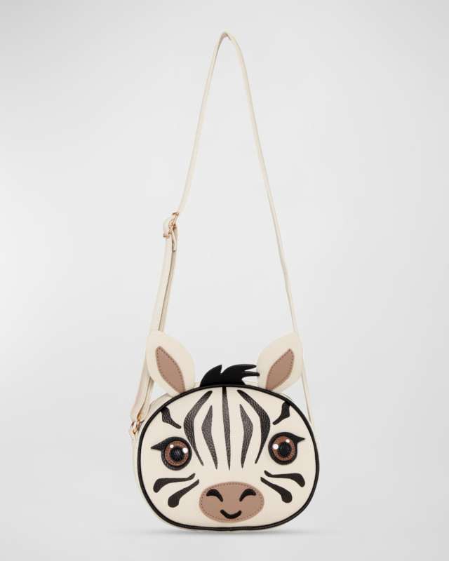 Girl's Zebra Shoulder Bag