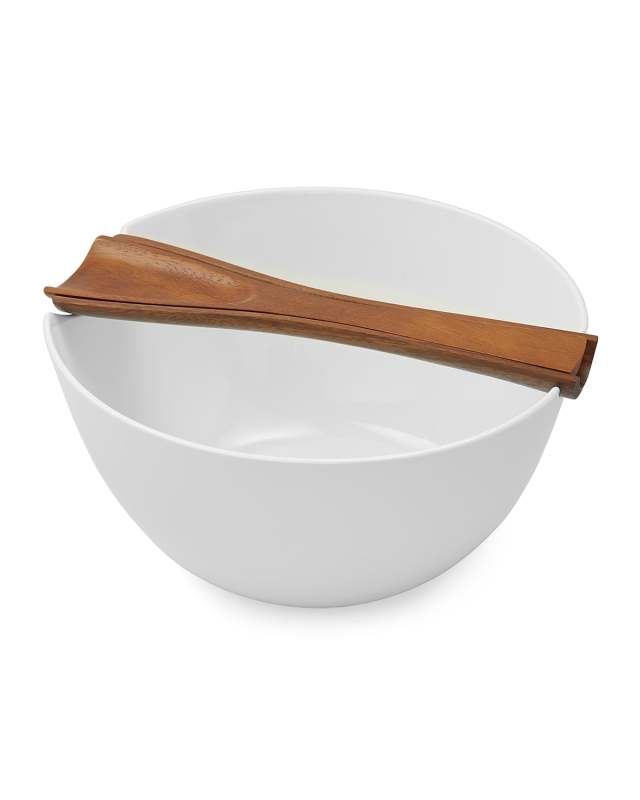 Qautro Salad Bowl with Servers