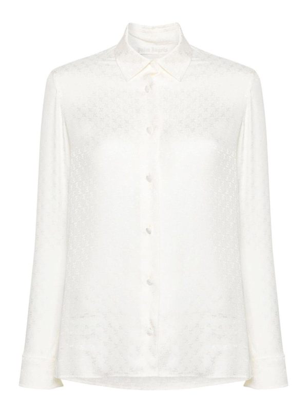 Palm Angels Chemise - Blanc
