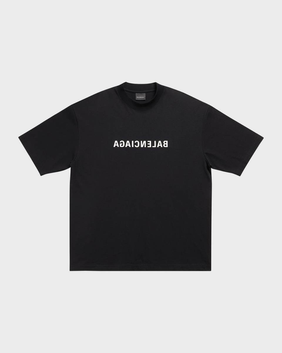 Men's Mirror Balenciaga T Shirt Medium Fit