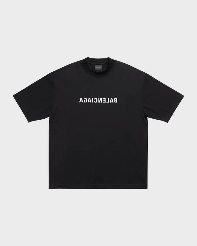 Men's Mirror Balenciaga T Shirt Medium Fit