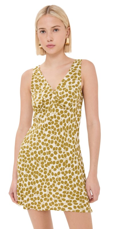 Reformation Calix Dress Chardonnay
