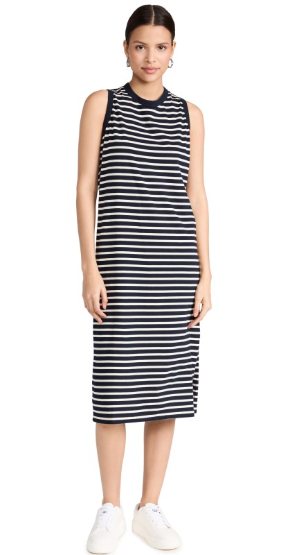KULE The Tank Dress Navy/Cream