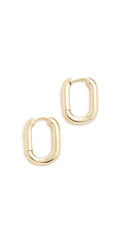 SHASHI Cosmo Huggies White Gold