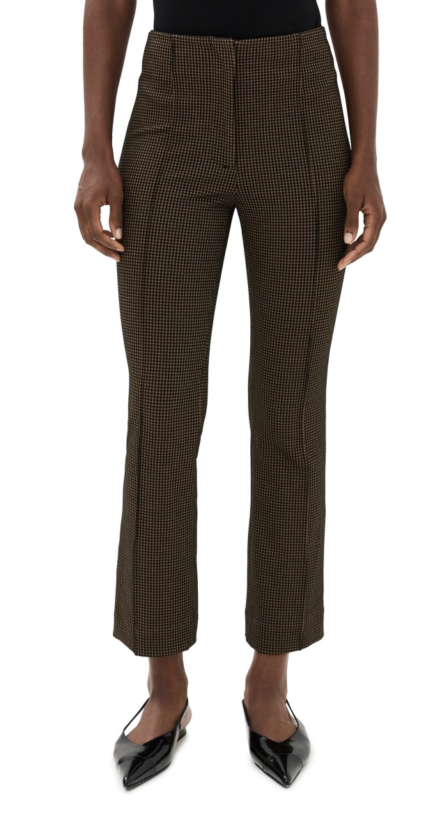 Veronica Beard Kean Knit Pants Acorn/Black