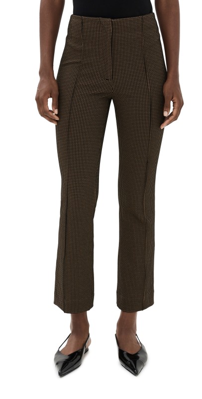 Veronica Beard Kean Knit Pants Acorn/Black