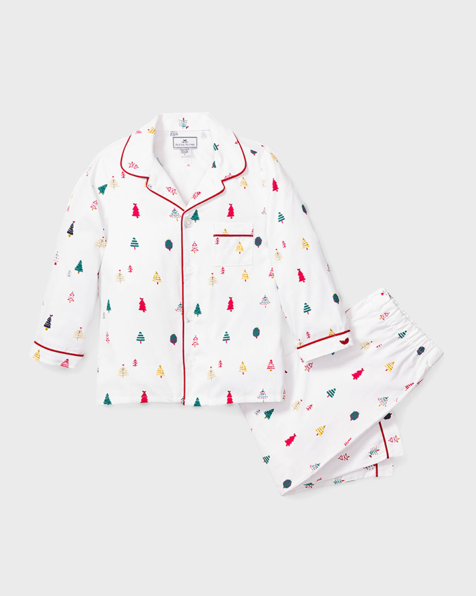 Kid's Merry Trees 2-Piece Pajama Set, Size 6M-