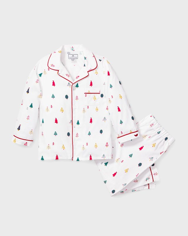 Kid's Merry Trees 2-Piece Pajama Set, Size 6M-
