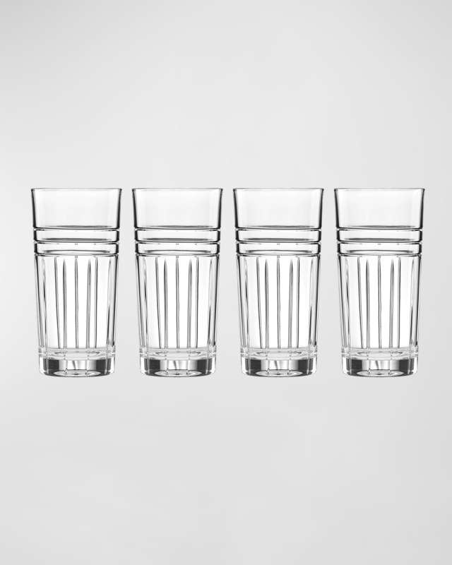 Tempo 14 oz. Highball Glasses, Set of 4