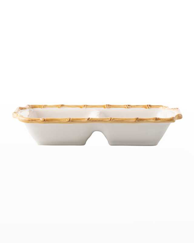 Bamboo 10" Double Section Server - Natural