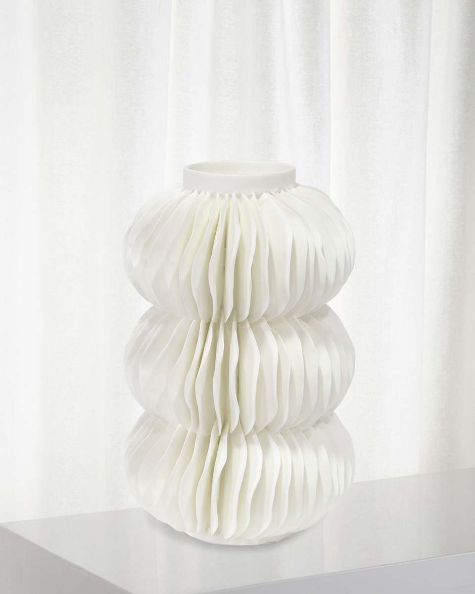 Antilles Tall Porcelain Vase