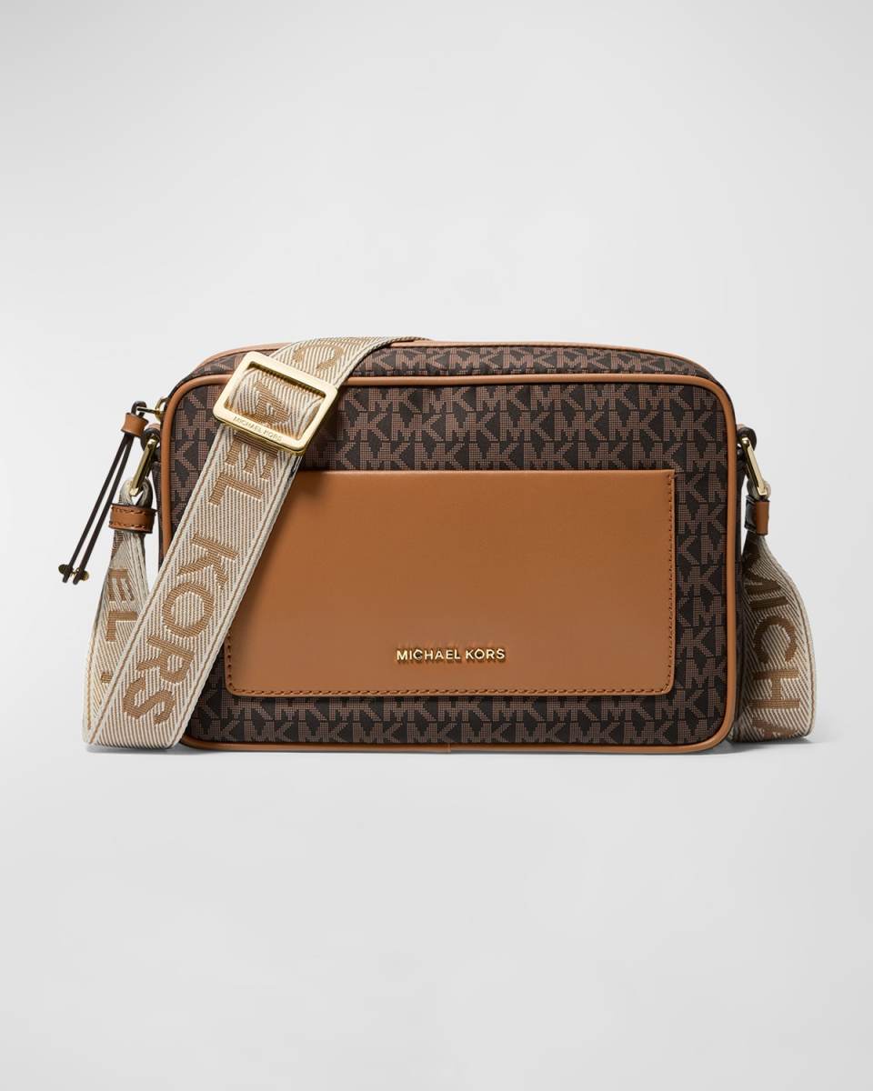 Jet Set Large Monogram Crossbody Bag