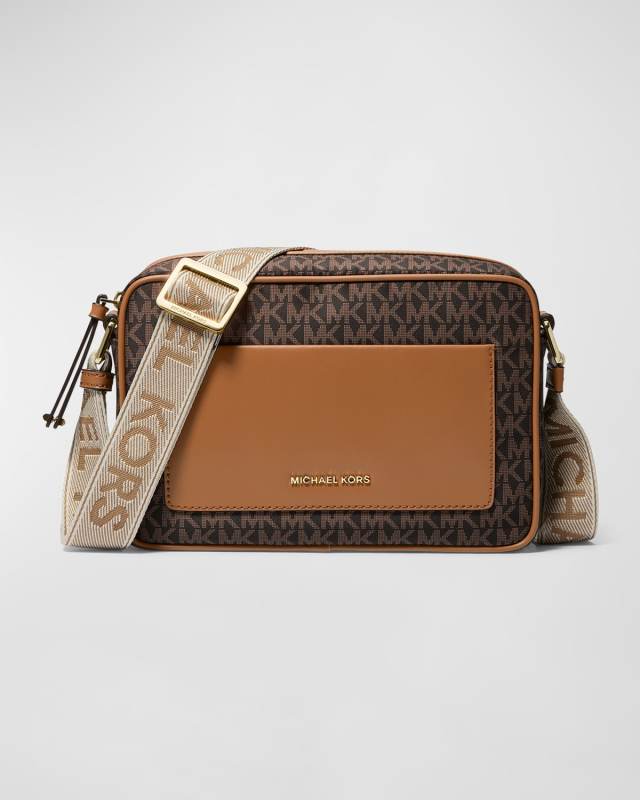 Jet Set Large Monogram Crossbody Bag