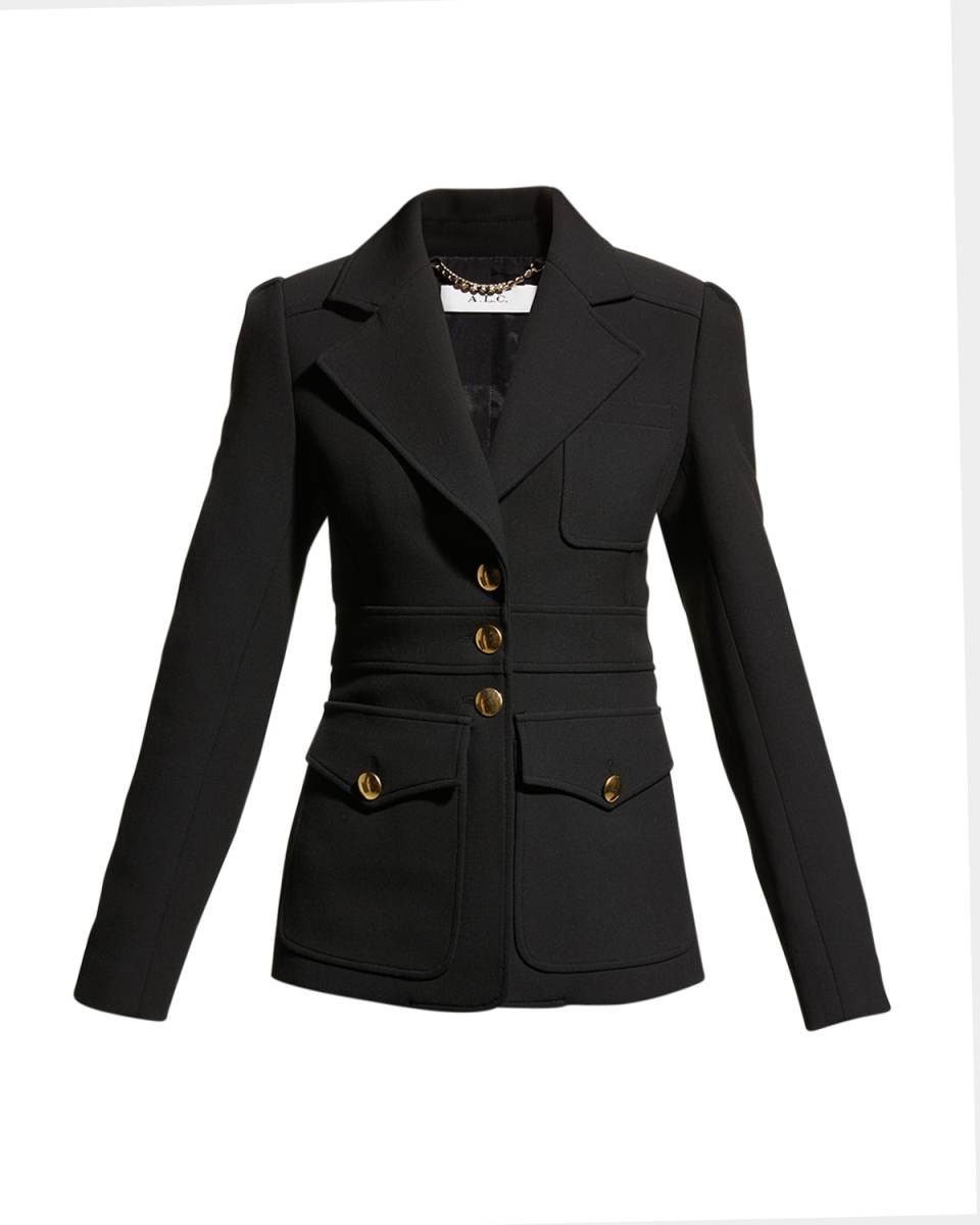 Amelia Tailored Military Blazer Jacket