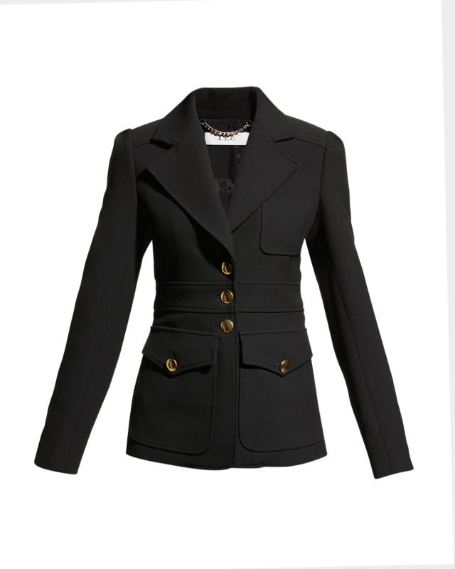 Amelia Tailored Military Blazer Jacket
