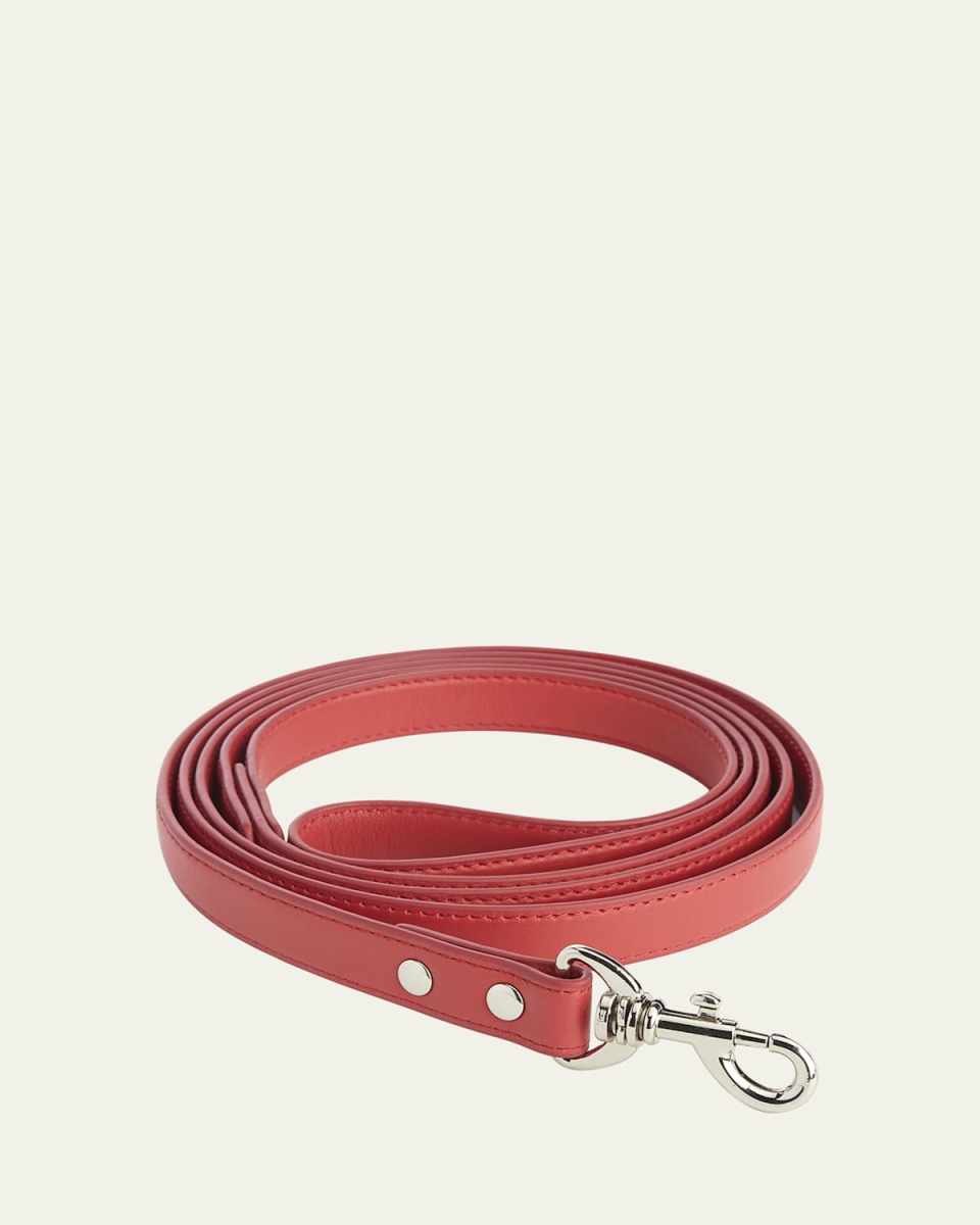 Personalized Leather 6-Foot Dog Leash