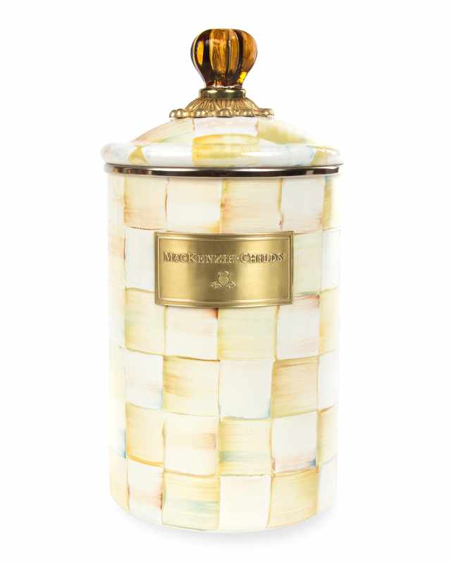 Parchment Check Large Canister