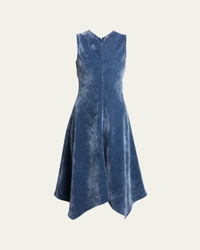 Layla Sleeveless Chenille Midi Dress