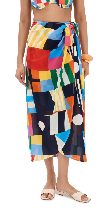 STAUD Angelica Skirt Sails Up