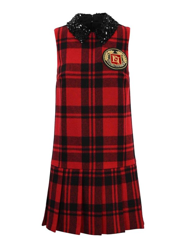 Elisabetta Franchi Robe Courte - Noir