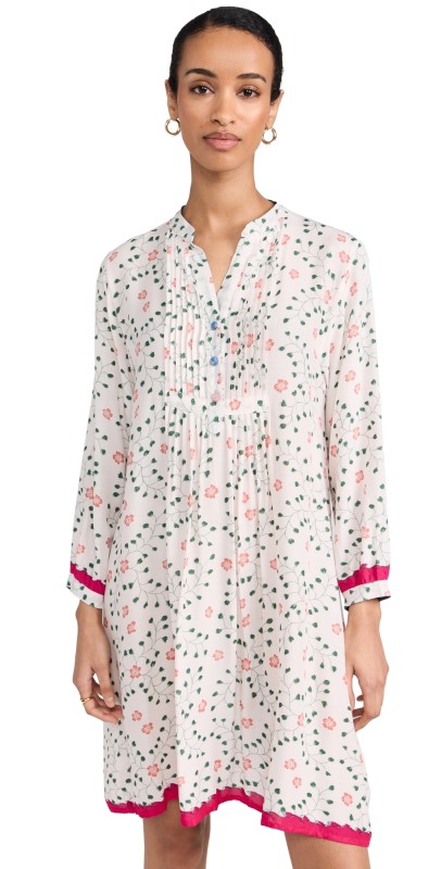 Natalie Martin Collection Sammie Short Dress Pinwheel Cotton