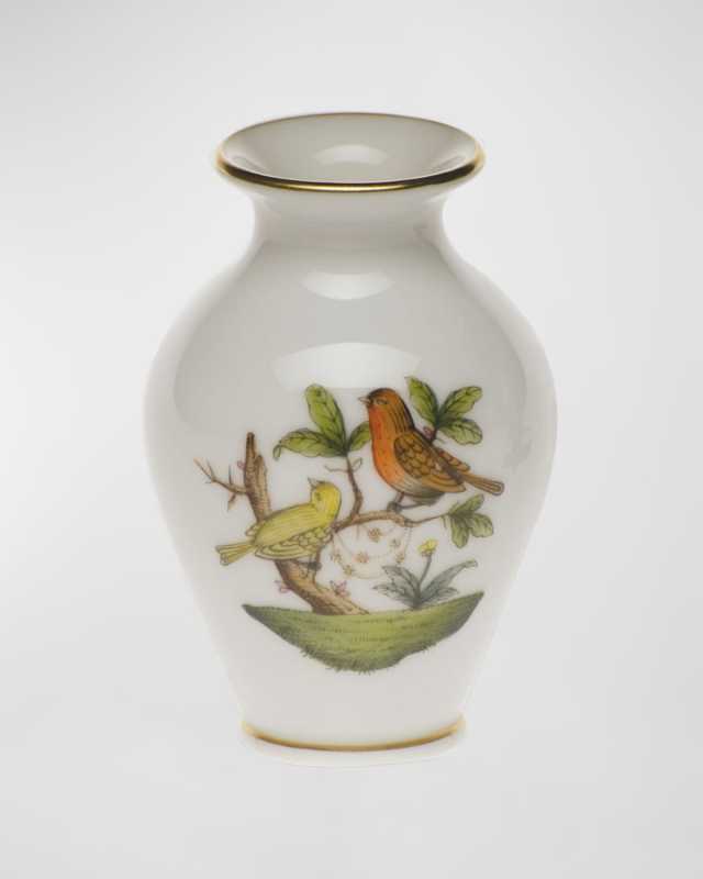 Rothschild Bird Small Bud Vase with Lip
