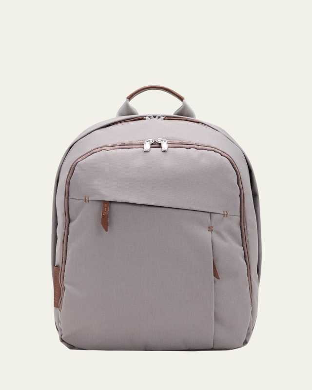 Changing Backpack - Theo - Dark Taupe Chestnut Leather