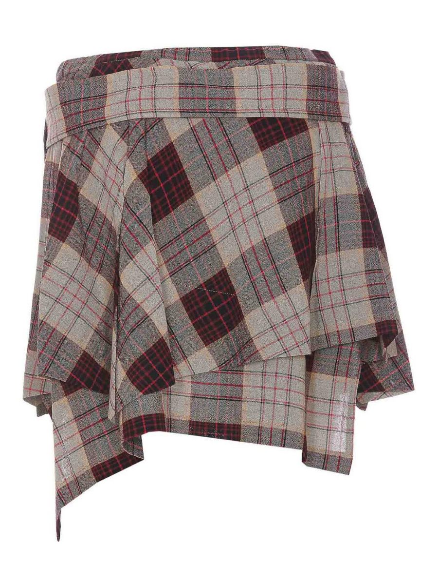 Vivienne Westwood Jupe Midi - Marron