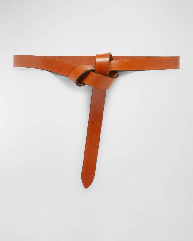 Kirka Leather Pull-Through Belt
