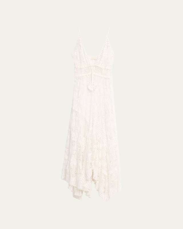 Austyn Printed Lace Dress