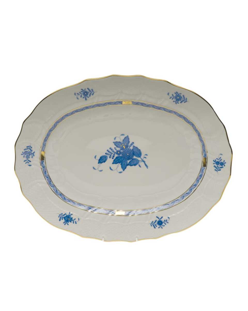 Chinese Bouquet Blue Platter