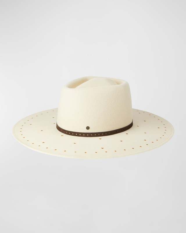 Brune Pyrography Felt Fedora