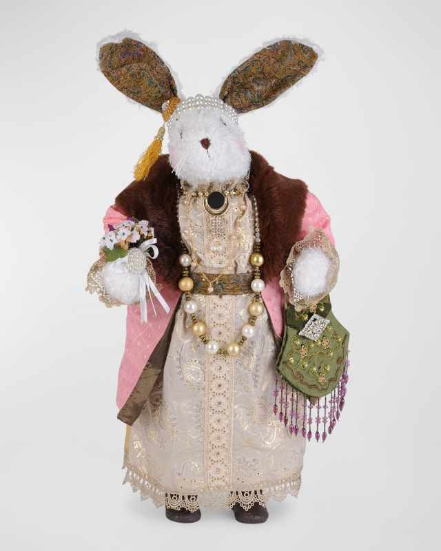 Pink Coat Victorian Bunny