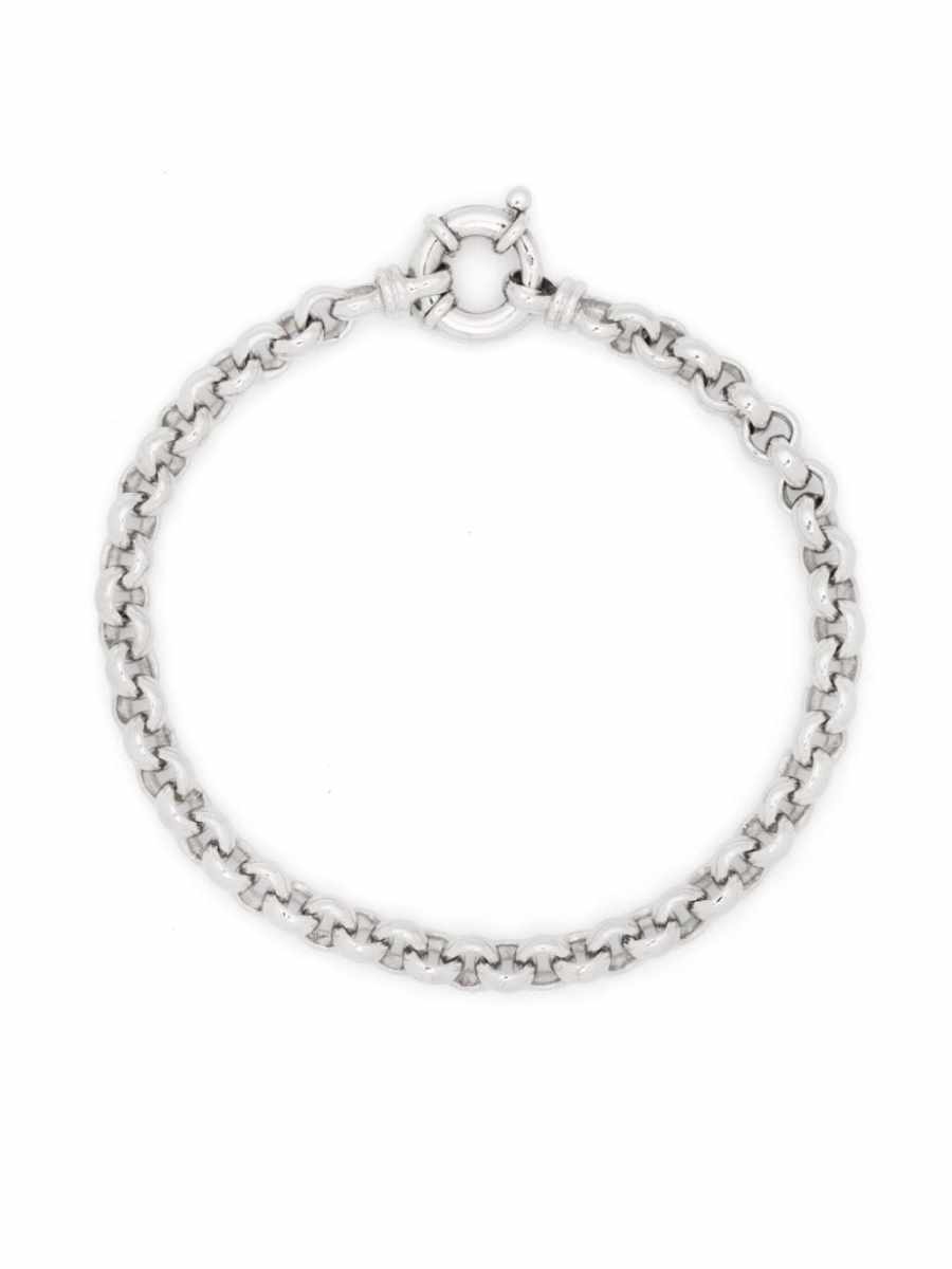 Thick rolo-chain bracelet