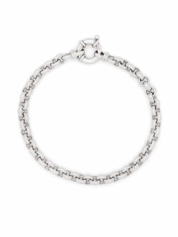 Thick rolo-chain bracelet