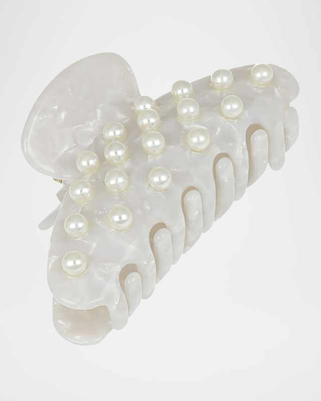 Paris Pearly Jaw Clip