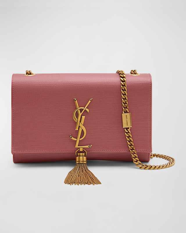 Kate Small Tassel YSL Crossbody Bag in Satin