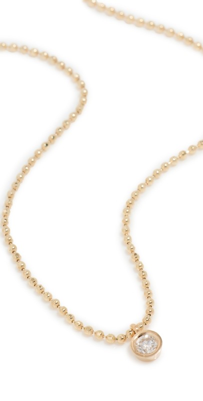 Ariel Gordon Jewelry 14k Diamond Dust Necklace 14k Yellow Gold