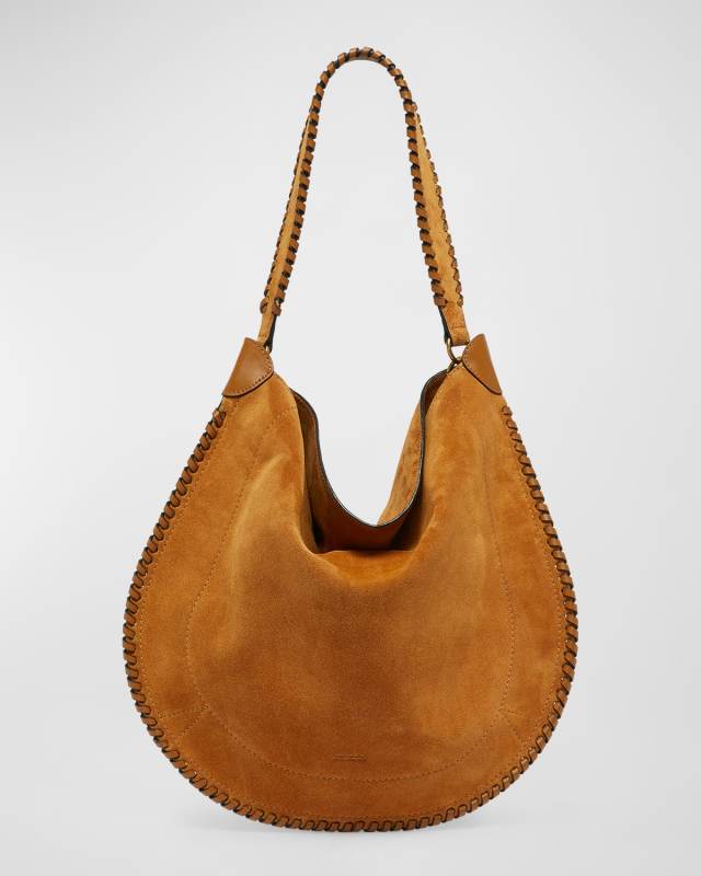 Oskan Soft Suede Hobo Bag