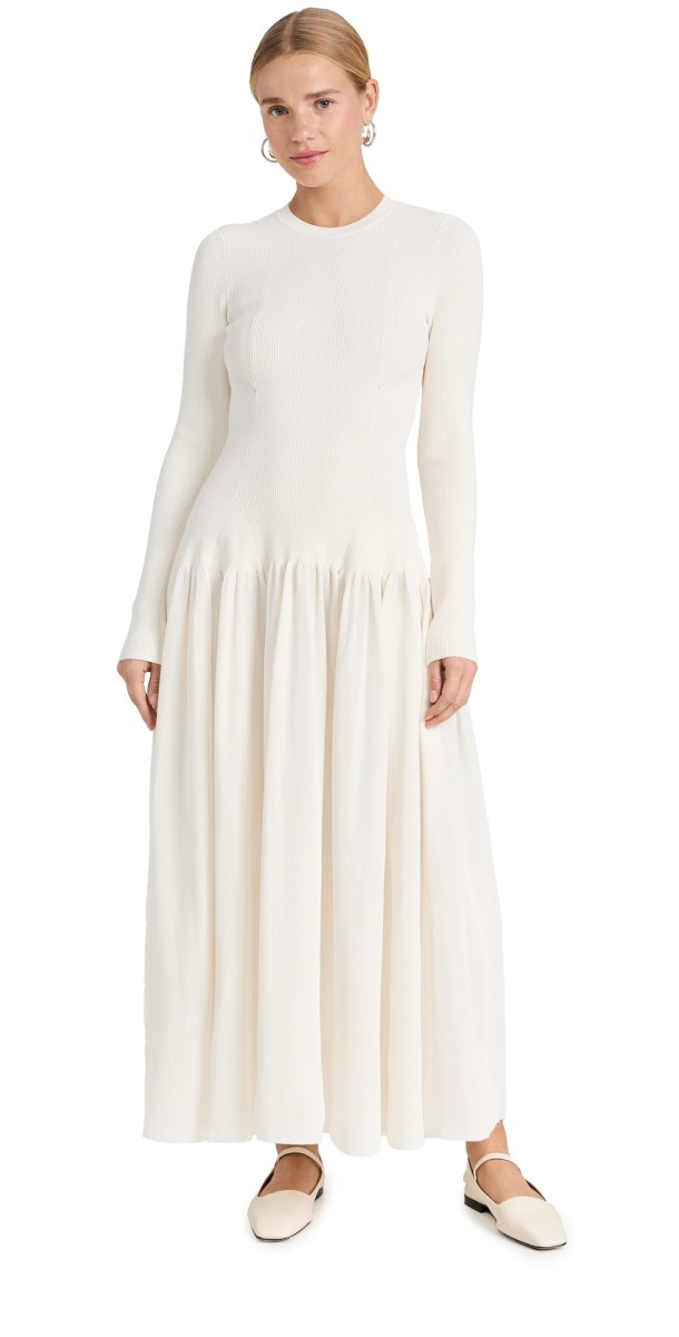 Altuzarra Denning Dress Natural White