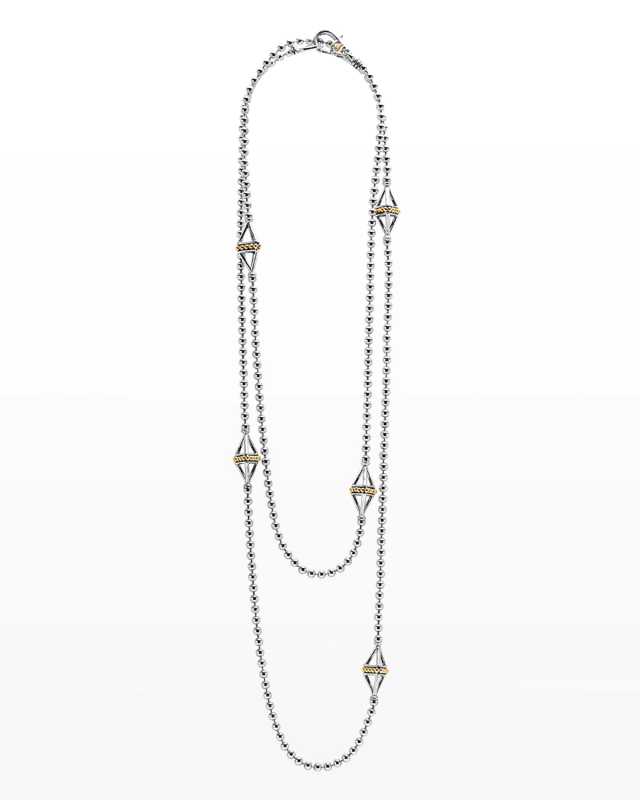KSL 5-Pyramid Station Necklace