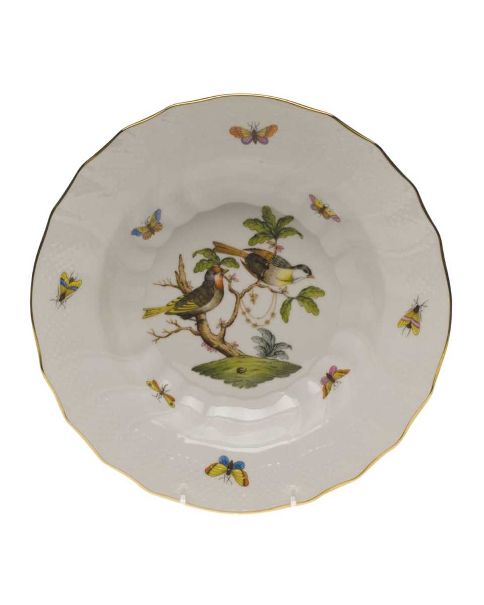 Rothschild Bird Motif 11 Rim Soup Bowl